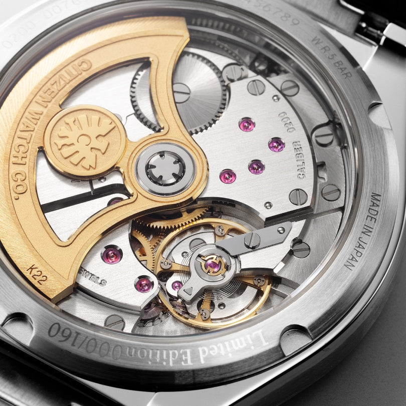 The Citizen -NC0210-11A -18k White Gold Bezel Mechanical Model Caliber 0200 -Limited Edition 160 pieces worldwide