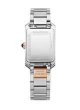 Load image into Gallery viewer, Baume &amp; Mercier Hampton White Dial 10751 Steel &amp; steel pink gold capped bracelet
