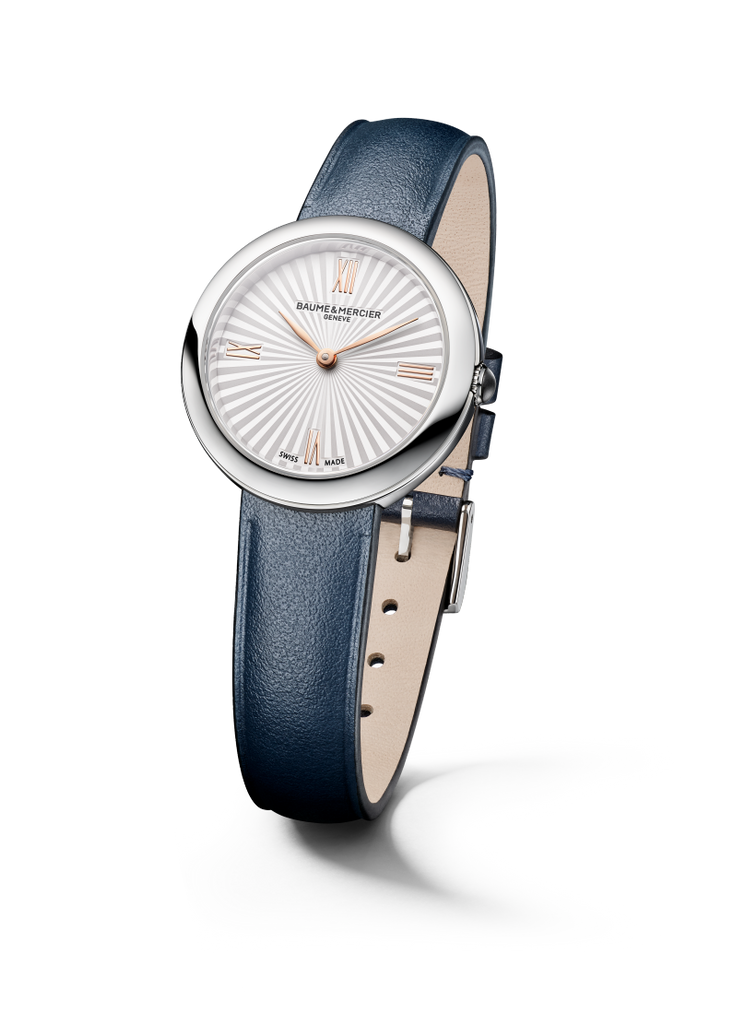 Joia de Baume & Mercier 10847 -28mm quartz on Leather Strap