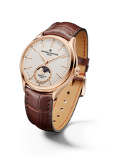 Load image into Gallery viewer, Baume &amp; Mercier Clifton Beige Moon phase date 10736 -18K Rose Gold