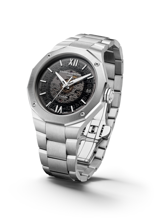 Baume & Mercier Riviera Baumatic Grey Auto 10715