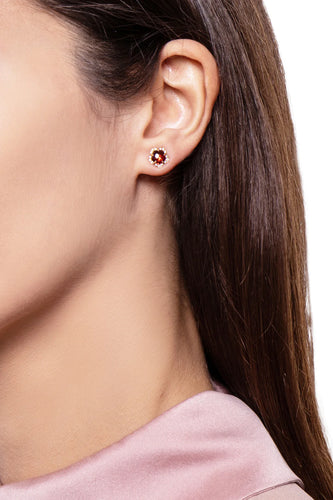 Pasquale Bruni Figlia dei Fiori Garnet Earrings