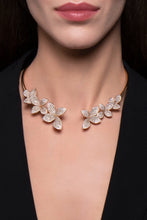 Load image into Gallery viewer, Pasquale Bruni Giardini Segreti Choker in 18k Rose Gold with Diamonds, Multi Flower.