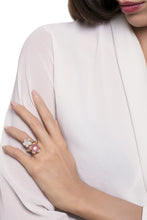 Load image into Gallery viewer, Pasquale Bruni Bon Ton Ring Rose and Milky Quartz