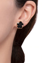 Load image into Gallery viewer, Pasquale Bruni Petit Joli 18k Rose Gold with Onyx and Diamonds Earrings