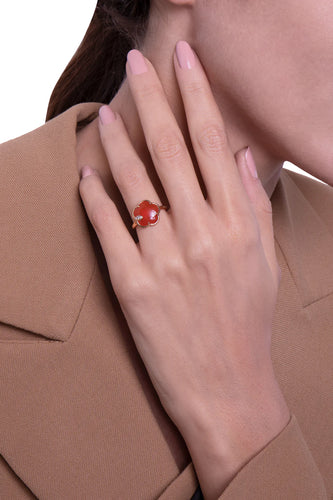 Pasquale Bruni Petit Joli Carnelian and Diamonds Ring