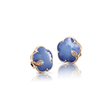 Pasquale Bruni Petit Blue Moon and Diamonds Rose Gold Earrings