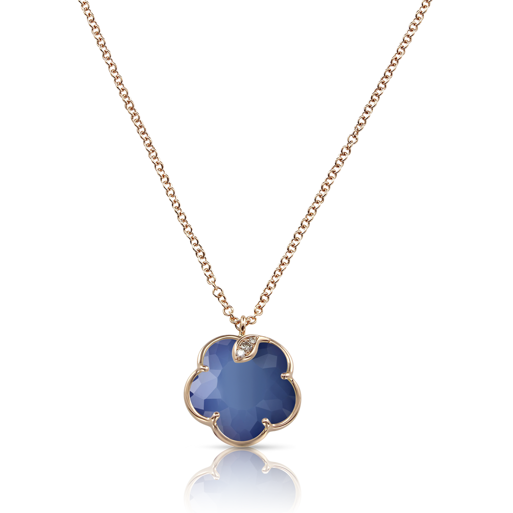 Pasquale Bruni Petit Joli Blue Moon and Diamond Necklace