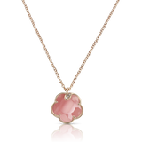 Pasquale Bruni Petit Joli Pink Chalcedony and Diamonds Necklace