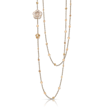 Load image into Gallery viewer, Pasquale Bruni Bon Ton Sautoir in 18k Rose Gold with Rock Crystal and Diamonds.