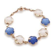 Load image into Gallery viewer, Pasquale Bruni Ton Joli Bracelet with Blue Moon, White Agate and Diamonds.