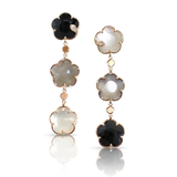 Pasquale Bruni Bouquet Lunaire Earrings in 18k Rose Gold with Moon gems and Diamonds.