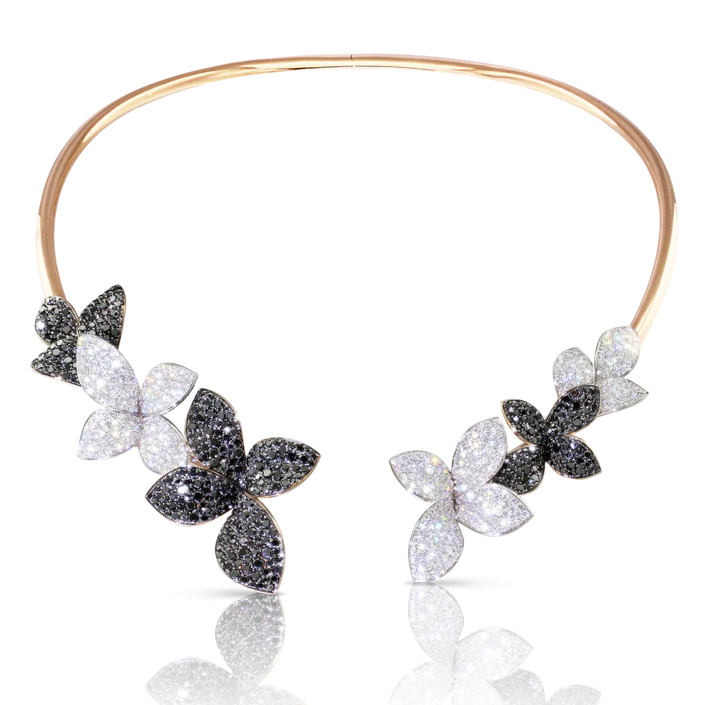 Pasquale Bruni Giardini Segreti Choker WG & RG with diamonds