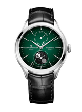 Load image into Gallery viewer, Baume &amp; Mercier Clifton Moonphase Green 10654