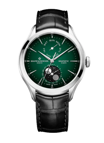 Baume & Mercier Clifton Moonphase Green 10654