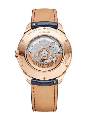 Baume & Mercier Clifton 10656 Solid 18k Pink Gold