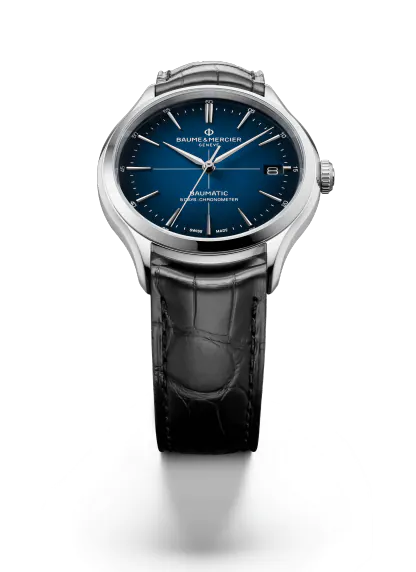 Baume mercier baumatic blue best sale