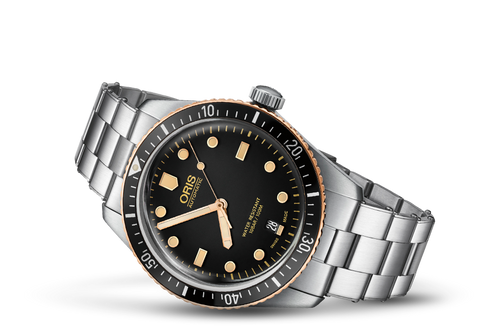 Oris Divers Sixty-Five Bronze Bezel Black 40mm Bracelet