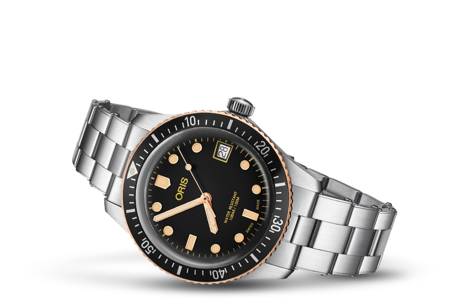 Oris Divers Sixty-Five Bronze Bezel Black 36mm Bracelet