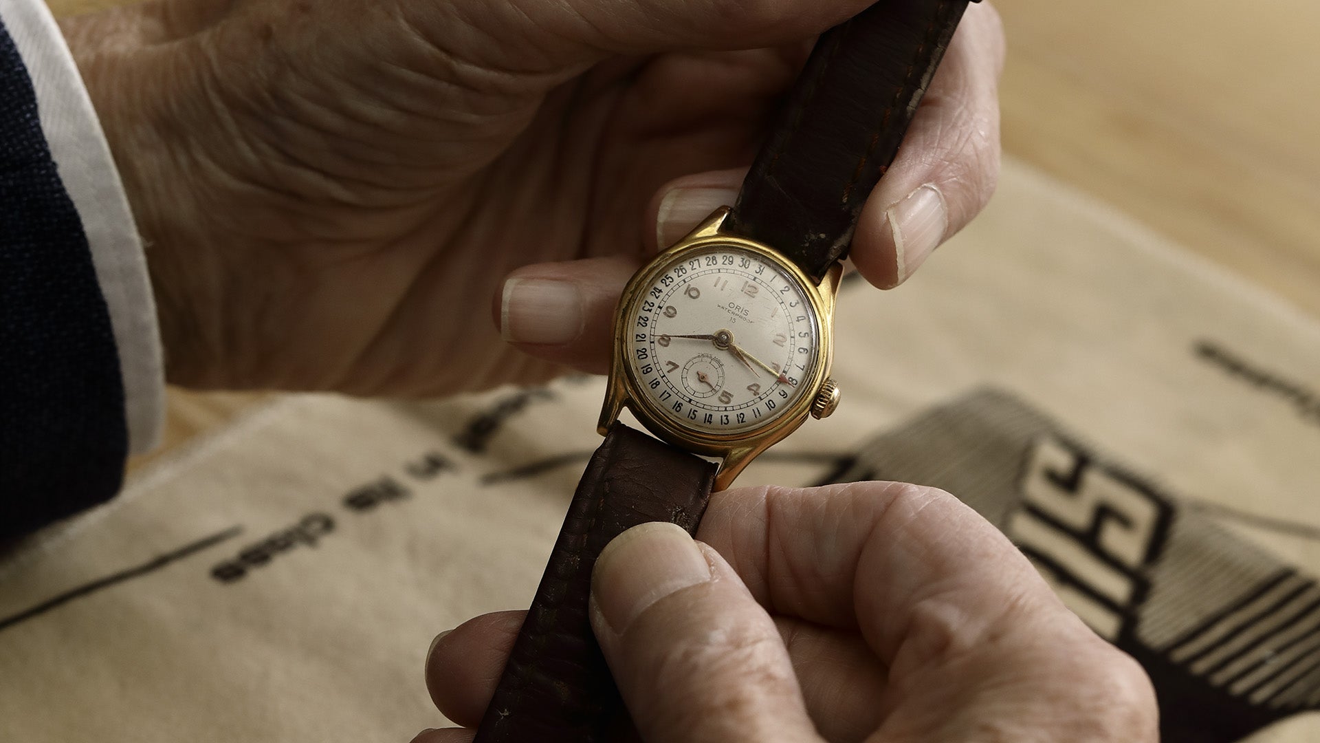 Oris big crown store pointer date vintage