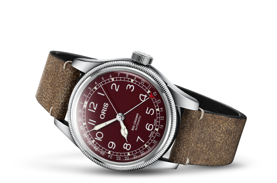 Oris big crown shop pointer red dial