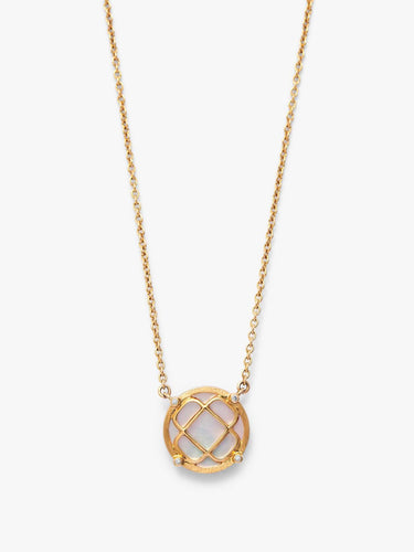 Autore Pearls 18k RG Mother of Pearl Necklace