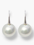 Autore Pearls 18k WG South Sea Pearls Shepherd Hooks -13mm