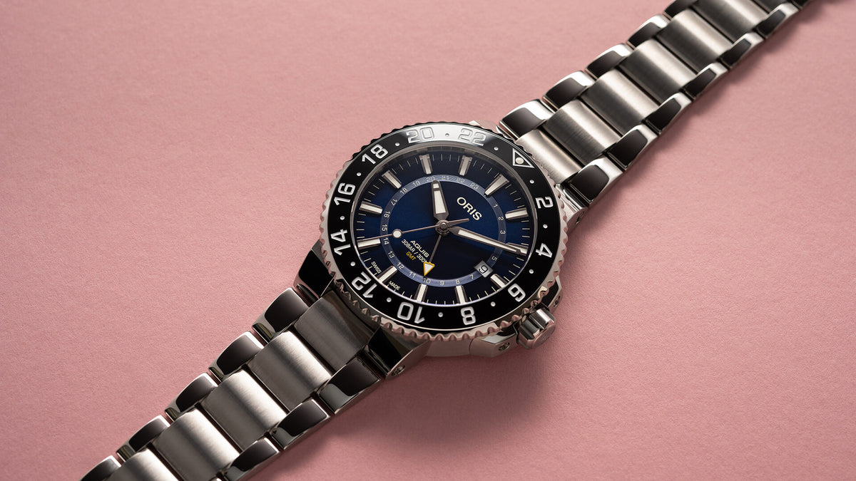 Oris Aquis GMT 43.5mm Bracelet Wamada Jewellery