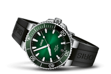 Load image into Gallery viewer, Oris Aquis Date Calibre 400 Green 41.5mm rubber strap