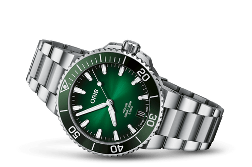 Oris Aquis Date Calibre 400 Green 41.5mm Bracelet