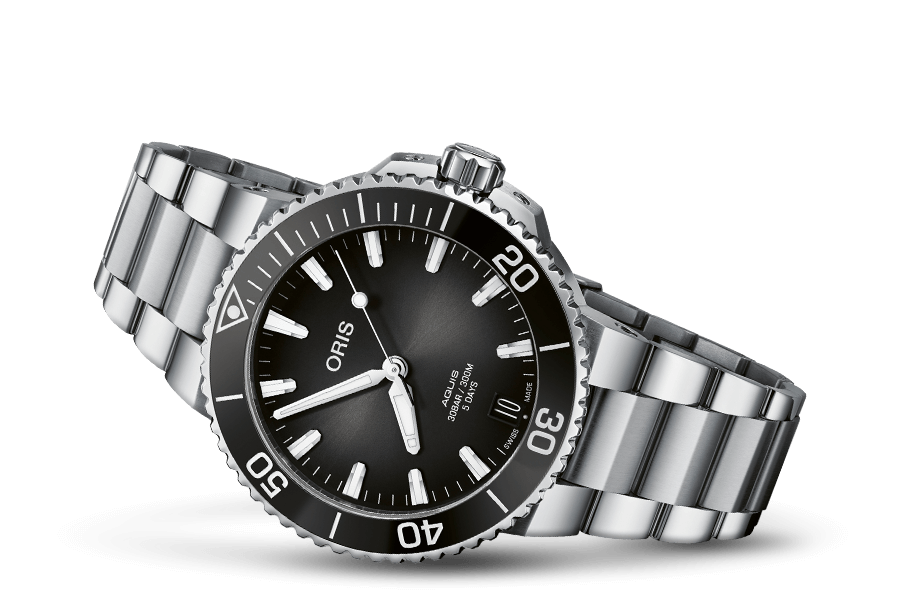 Oris Aquis Date Calibre 400 Antracite 41.5mm Bracelet