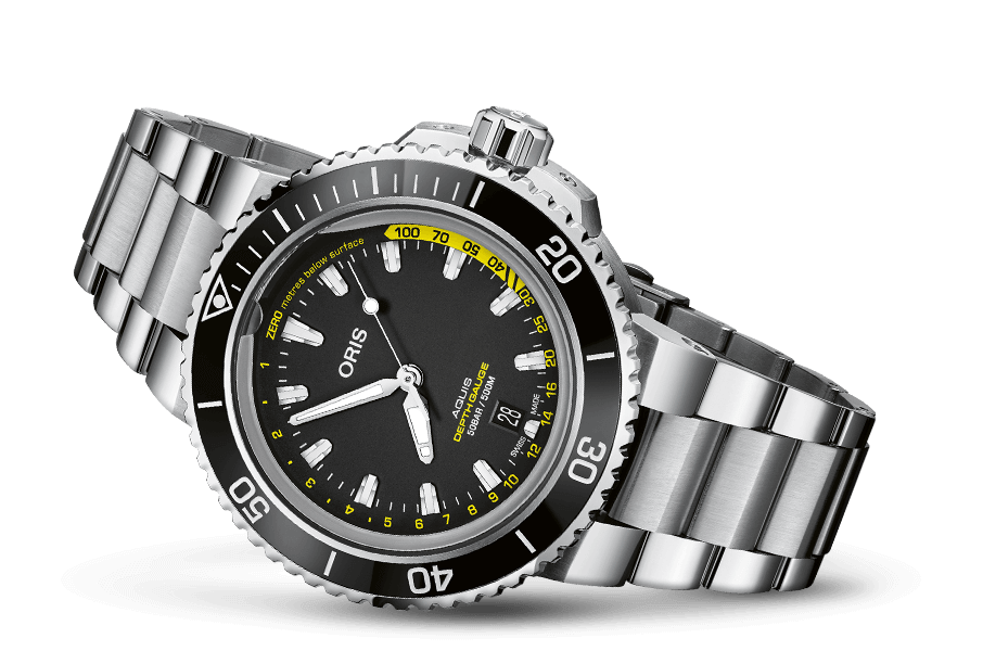 Oris Aquis Depth Gauge Bracelet Wamada Jewellery
