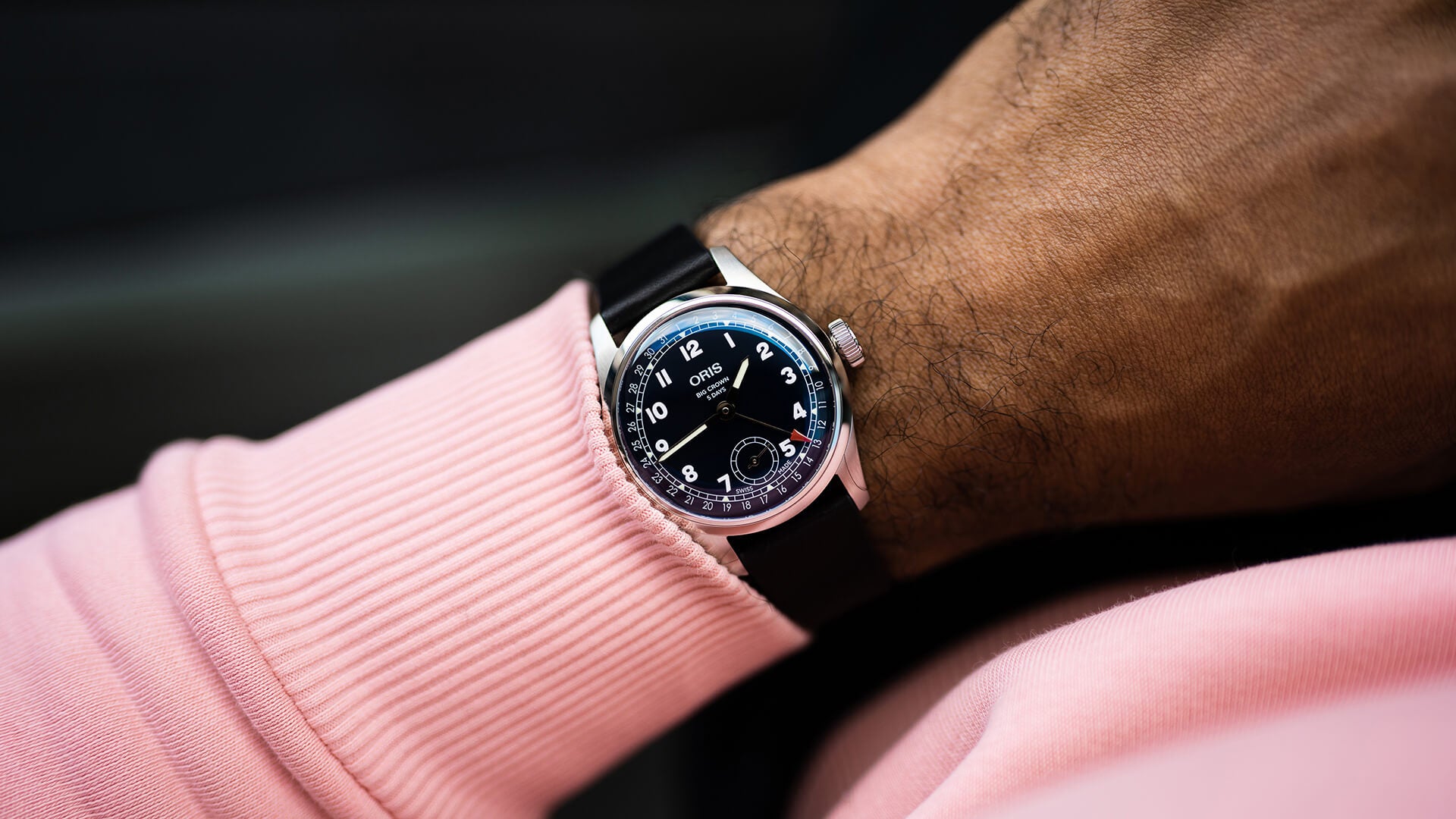 Oris big crown on sale pointer day date