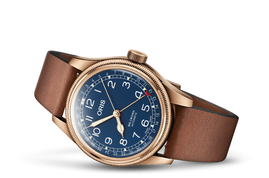 Oris big crown pointer 2024 date bronze 80th anniversary