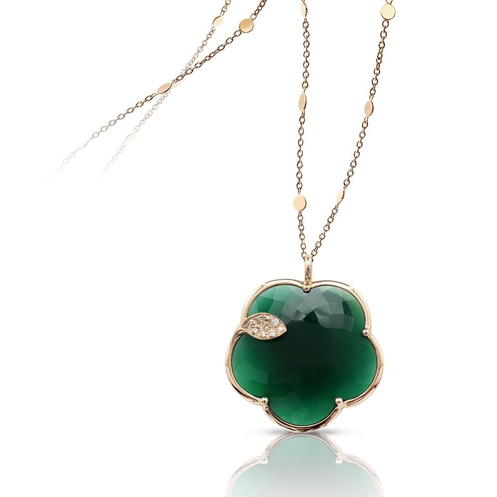 Pasquale Bruni Ton Joli Green Agate Necklace