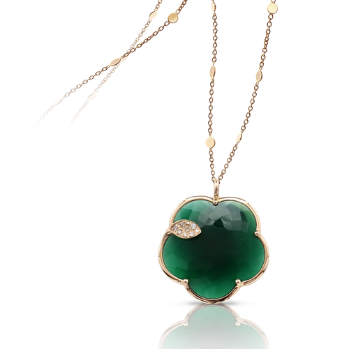Pasquale Bruni Ton Joli Green Agate Necklace