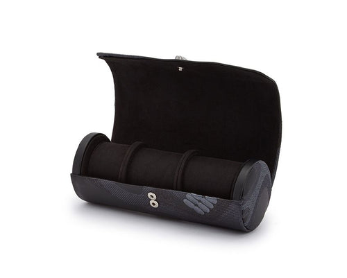 Memento Mori Triple Watch Roll Black