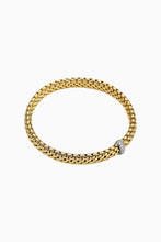 Load image into Gallery viewer, Fope Vendome Yellow Gold Bracelet with Diamonds