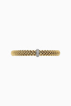 Load image into Gallery viewer, Fope Vendome Yellow Gold Bracelet with Diamonds