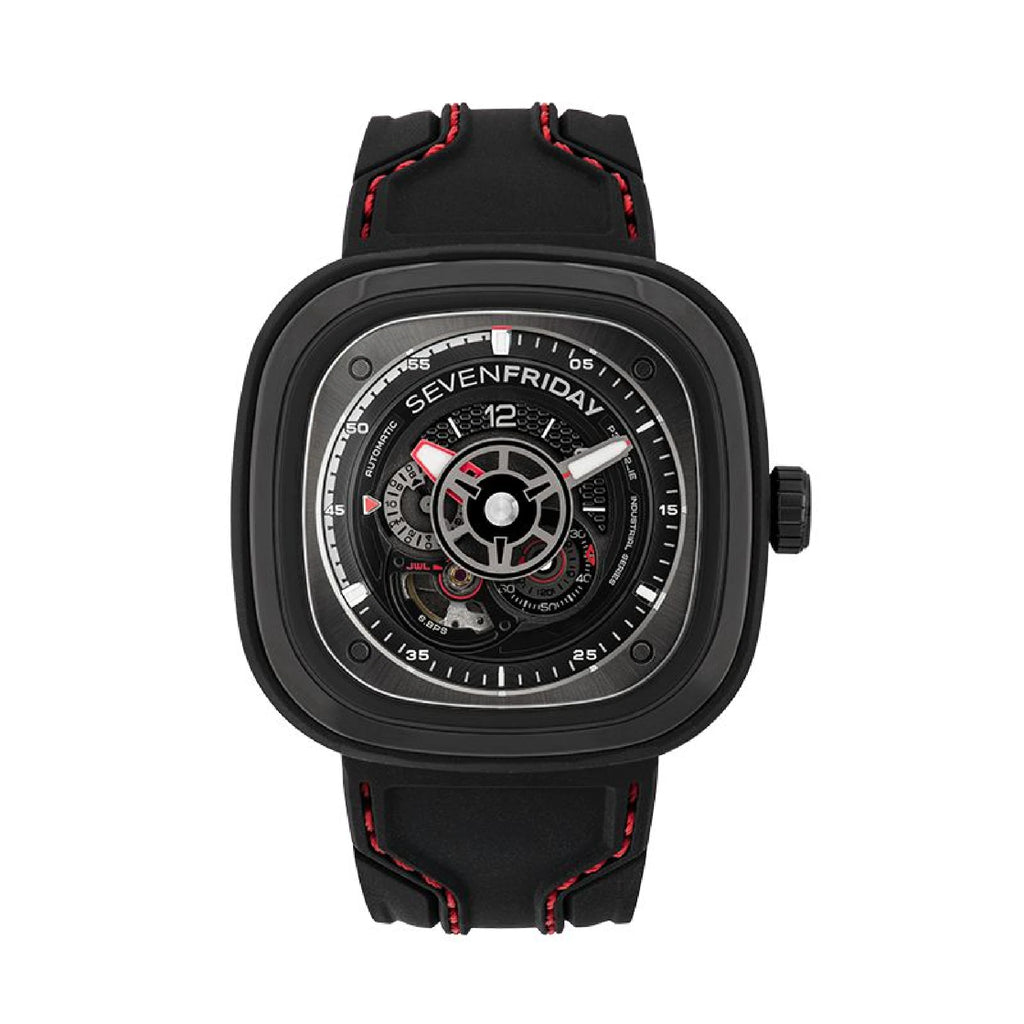 SEVENFRIDAY P3C/02 RACER III with Rubber Strap