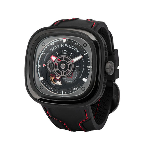 SEVENFRIDAY P3C/02 RACER III with Rubber Strap