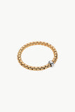 Fope Eka Yellow Gold Bracelet with White Gold rondels in extra large size