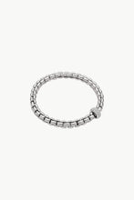 Load image into Gallery viewer, Fope Eka White Gold Bracelet with White Gold and Diamond Pave