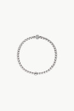 Load image into Gallery viewer, Fope Eka Tiny White Gold Bracelet with Diamonds