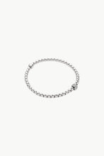 Load image into Gallery viewer, Fope Eka Tiny White Gold Bracelet with Diamonds