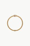 Fope Eka Yellow Gold Bracelet with 3 tones gold rondels