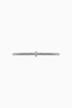 Load image into Gallery viewer, Fope Prima White Gold Bracelet with white gold diamond rondels