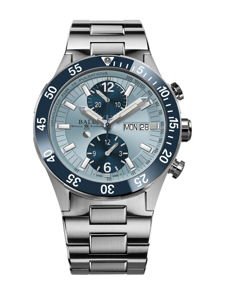 Ball Roadmaster Rescue Chronograph Limited Edition Ice Blue