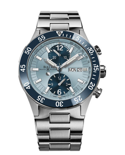 Ball Roadmaster Rescue Chronograph Limited Edition Ice Blue