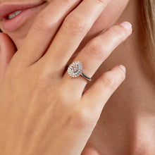 Load image into Gallery viewer, Blush Clarissa Ring with Argyle Pink and White Diamonds